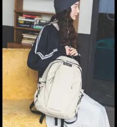 ニコアンド オリジナル8ポケットデイパック オフホワイト