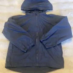 美品♡ネイビー フード付きジャケット　ジャンバー　春秋　無印