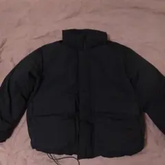 【完売品】ＧＵ　ブラック　ヒートパデッドスタンドブルゾン XLサイズ