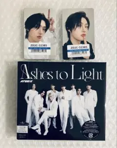 ミンギ ATEEZ Ashes to Light ATINY盤CD+FCトレカ