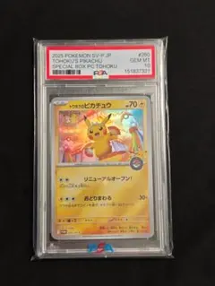 2026年最新】トウホクのピカチュウ psa10の人気アイテム - メルカリ