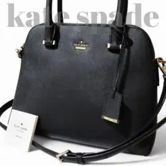 ほぼ未使用！kate spade 2wayレザービジネスバッグ ラップトップ 黒