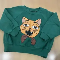 mini rodini 猫イラスト トレーナー 12-18ヶ月　80-85
