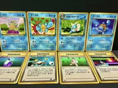 旧裏面ポケモンカード ゼニガメ イントロパック・ わるいカメール 8枚まとめ売り