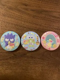 サンリオ　ピンバッジ3個セット