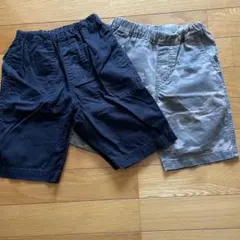 UNIQLO キッズ 半ズボン 2枚セット 120 GU