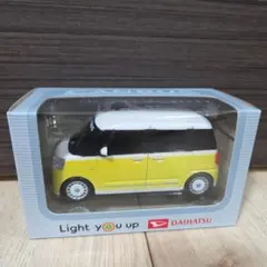 ムーヴキャンバス プルバックカー ダイハツ アプリコットピンク