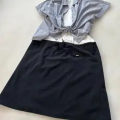 レリアン　シャツワンピース　11号