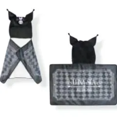 LUNA SEA × KUROMI フード付きブランケット