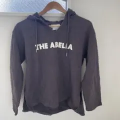 u*5様 新品未使用タグ付き　THE ABELIA ダークブラウン パーカー Oのサムネイル