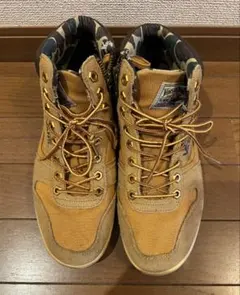 VANS OFF THE WALL ベージュ ハイカットスニーカー28㎝