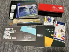 画材まとめ売りセット（＋ターナーU35）のサムネイル