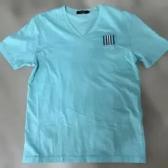 Burberry Black Label VネックTシャツ サイズ2 バーバリー