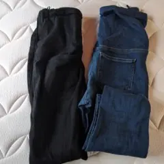 ユニクロ マタニティデニムパンツ 2点セット