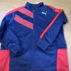PUMA ジャージ ネイビー/レッド 130