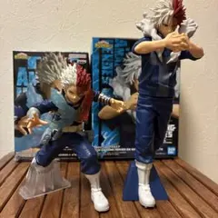 僕のヒーローアカデミア 轟焦凍 フィギュア二体