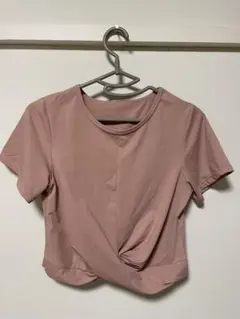 YOMOMENT 速乾ねじりTシャツ ピンク M