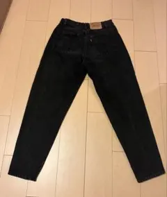 Levi's 560 W31 L30 USA製　ブラックデニムのサムネイル