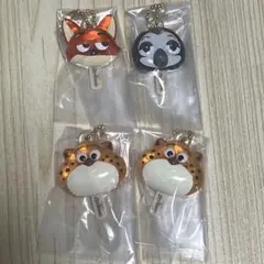 ズートピア アイスキャンディーチャーム 4点セット