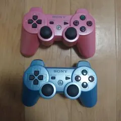SONY PS3 純正ワイヤレスコントローラー 2色セット