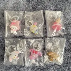 サンリオキャラクター キーホルダー 6種フルコンプセット