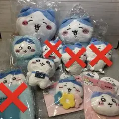 ちいかわ ぬいぐるみ・ボールペン・アクリルクリップ・マスコット 7点