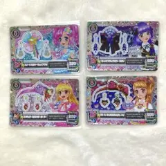 アイカツ カード エンジェリーストロベリーボーター他 サイン入り有 CPアクセ