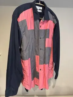 お値下げ中 今週まで☆コムデギャルソン シャツ パッチワーク 長袖シャツのサムネイル