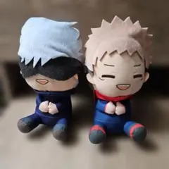 呪術廻戦 ぬいぐるみ 　虎杖悠仁 五条悟　まとめ売り　バラ売り可 呪術廻戦 ラウンドワン ぬいぐるみ 五条悟 夏油傑 虎杖悠仁 脹相