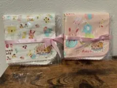 動物柄ガーゼハンカチ 2枚セット 日本製