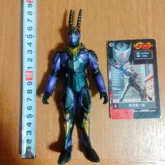 カード付 仮面ライダー龍騎 ギガゼール ソフビ