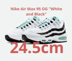 Nike Air Max 95 OG White and Black 24.5