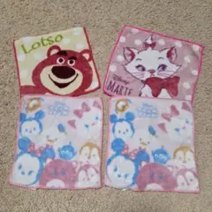 ディズニータオルハンカチセット 4枚組