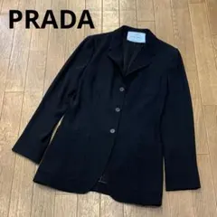 PRADA プラダ イタリア製 シングル テーラードジャケットのサムネイル