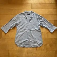 BURBERRY BLACK LABEL 七分袖シャツ スキッパーのサムネイル