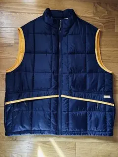 LEVI'S ネイビー キルティングダウンベストXLのサムネイル