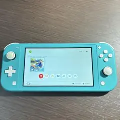 ターコイズ　スイッチ　本体　Nintendo Switch lite 本体