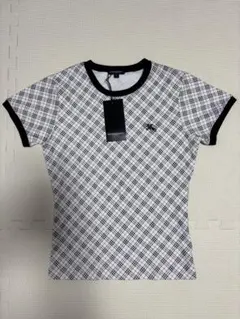 Burberry タグ付き新品未使用　半袖Tシャツ MLサイズ　ノバチェックのサムネイル