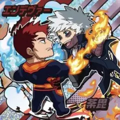 僕のヒーローアカデミア ウルトラシールウエハース vol.05 エンデヴァー荼毘