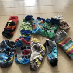 ベビー靴下 多色 キャラクター柄 10足セット