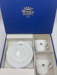 リチャードジノリ　ベッキオホワイト　コーヒーセット　計6点　箱付き RG0000VW2320_m.jpg