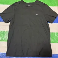 Calvin Klein Jeans CKロゴ 半袖Tシャツ ブラック Lサイズ