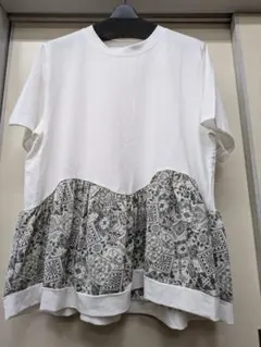 Tanppoppo オシャレかわいいデザイン ひざ丈ワンピース ゆったりサイズ 