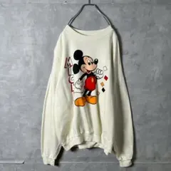 90s MICKEY スウェット US vintage disney PM100