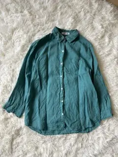 ✨美品✨ フランクアンドアイリーン スキッパーシャツ バリー 洗える