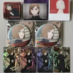 呪術廻戦　釘崎野薔薇　缶バッジ　アクリルキーホルダー　カード　まとめ売り