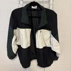 FILA ジャケット 黒/白/緑