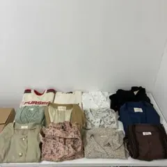 古着 レディース S〜M ブラウス ジャケット ニット ほか まとめ売り