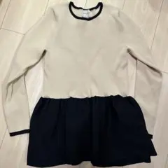 【5/19まで】UNITED ARROWS ベージュ黒長袖チュニックのサムネイル