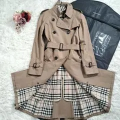【極美品】BURBERRY トレンチコート ノバチェック ライナー ベルト